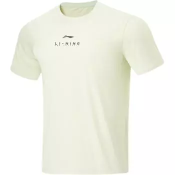Li-Ning Quick-Dry Breathable Round Neck Short Sleeve T-Shirt Men Tops Light-Tea-Green ATST395-2 XL