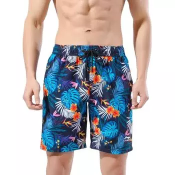 Li-Ning Quick-Dry Casual Printed Beach Shorts Men shorts Multicolor LSKP785-4 M