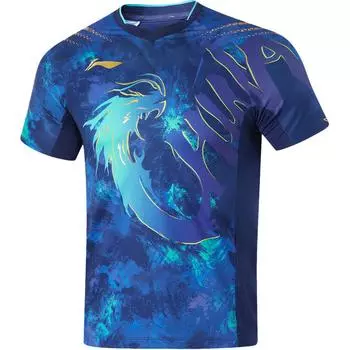 Li-Ning Quick-Dry Cool Antibacterial Sports Short Sleeve T-Shirt Men Tops AAYU197-1 S