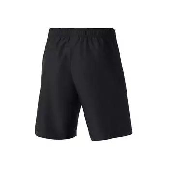 Li-Ning Быстросохнущие прохладные дышащие однотонные шорты с логотипом и буквенным принтом, прямые спортивные шорты для мужчин, черные AKST617-1 3XL