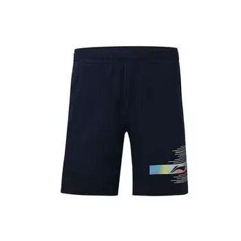 Li-Ning Быстросохнущие тренировочные и повседневные шорты для бадминтона для мужчин AAPS045-1 L