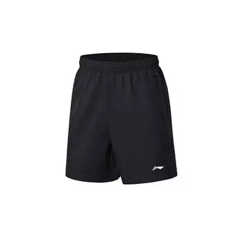 Li-Ning Quick-Drying Breathable Training Soccer Shorts Men shorts Black AKST633-1 3XL