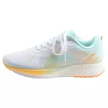 Li Ning Red Rabbit 4 Удобные Универсальные Нескользящие Износостойкие Дышащие Кроссовки с Низким Верхом Женские кроссовки Белый Синий Желтый ARMS022-6 37
