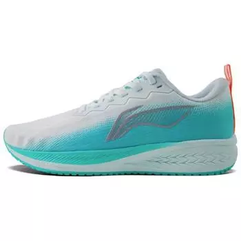 Li Ning Red Rabbit 6 удобные дышащие нескользящие низкие кроссовки для бега женские кроссовки зеленые белые ARMT016-5 36
