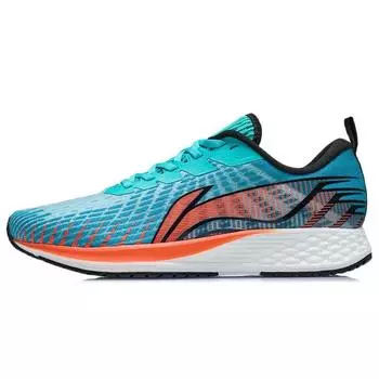 Li-Ning Red Rabbit шнурованные дышащие прочные нескользящие низкие кроссовки из легкой пены мужские кроссовки флуоресцентно-оранжевые ARMR021-1 43