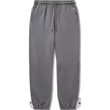 Li Ning Reignite Series Удобные Свободные Однотонные Повседневные Брюки Мужские низы Дымчато-серый AKLUA37-3 L