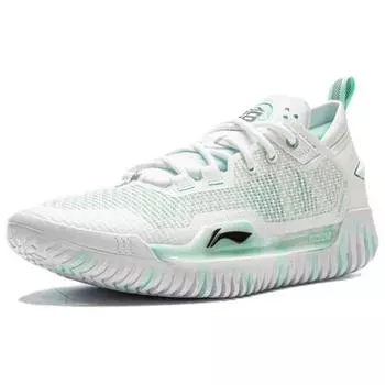 Li Ning Reverse 3 Low Модные Удобные Амортизирующие Износостойкие Низкие Баскетбольные Кроссовки Мужские кроссовки Стандартный-Белый ABFU005-71 39