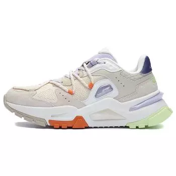 Li Ning Reverse Fantasy Fabric Trendy Low-Go Sports Casual Shoes Women sneakers White Gray AGLR184-3 37