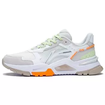 Li Ning Reverse Low Top Sports Casual Shoes Men Sneakers White Gray AGLS047-3 41