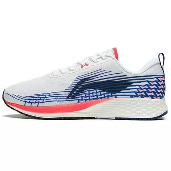 Li-Ning Rough Rabbit 4 Белые Бледно-Синие мужские кроссовки ARMS039-2 40