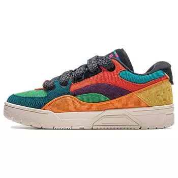 Li Ning Rsr 101 Hot Wave модные удобные универсальные парные нескользящие легкие низкие кроссовки для скейтбординга унисекс красные зеленые оранжевые ABCT041-3 37