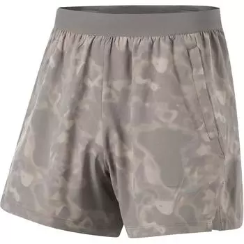 Li Ning Running Series Полные принты Средняя талия Затягивающийся шнурок Удобные дышащие прямые спортивные шорты Мужские шорты AKSU135-2 M