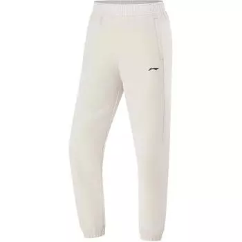 Li Ning Running Series Повседневные Простые Удобные Однотонные Трикотажные Спортивные Штаны Женские Плавки Слюдяно-Серые AYKU046-2 S