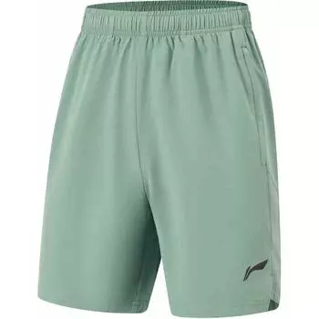 Li Ning Running Series Повседневные удобные эластичные дышащие спортивные шорты мужские шорты зеленые AKSU579-4 4XL