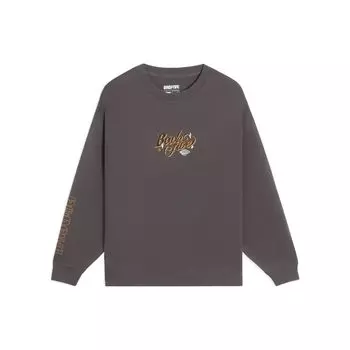 Li-Ning с подкладкой Anti-Wu Forest Soldiers, пуловер с логотипом и принтом, мужские топы, кофейный AWDS653-7 M