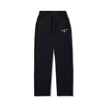 Li Ning Серия Ежедневное Процветание Свободные Прямые Удобные Повседневные Брюки Женские низ Черный AKLV702-2 M