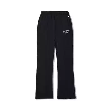 Li Ning Серия Ежедневное Процветание Удобные Простые Прямые Свободные Повседневные Брюки Женский низ Черный AKLV700-2 L