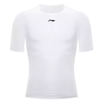 Li-Ning Серия Fastdry Быстросохнущая Дышащая Фитнес Тренировки Бег Велоспорт Спорт Толстовка Футболка с коротким рукавом реглан Женские топы LCVY375-1 M