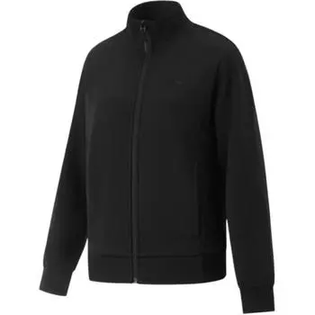 Li Ning Серия Фитнес Флисовая Подкладка Теплая Спортивная Повседневная Простая Однотонная Толстовка с Воротником-стойкой Женская толстовка Черный AWDU898-4 M