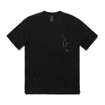 Li Ning Серия Кунг-фу Влагоотводящая Удобная Футболка с коротким рукавом Мужские топы Черный AHSU909-2 S