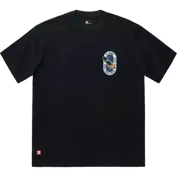 Li Ning Серия Скейтборд Свободный крой Круглый вырез Футболка с коротким рукавом Унисекс Топы Черный AHSU937-3 M