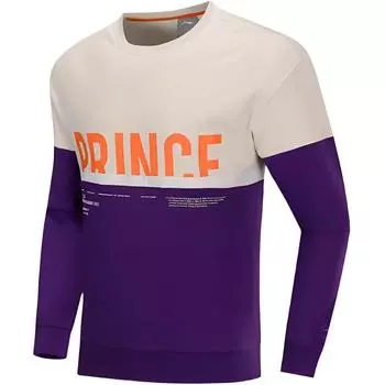 Li Ning Серия спортивной моды Повседневный Минималистичный С принтом букв с вставками Свитшот-пуловер с круглым вырезом Мужской свитшот AWDP723-3 S