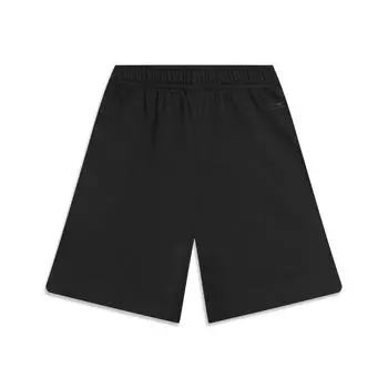 Li Ning Серия Спортивный Стиль Однотонные Шорты Миди с Дышащей Подкладкой Универсальные Шорты Пятиточки Женские шорты Черный AKSU598-2 M