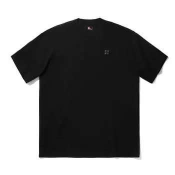Li Ning Серия Vital Однотонная футболка с круглым вырезом Удобная Дышащая Свободная с коротким рукавом Унисекс Топы Черный AHSU925-2 M