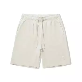 Li Ning Серия Vital Однотонные Шорты средней посадки Дышащие На шнуровке Универсальные Пятиточечные Повседневные Мужские шорты AKSU815-3 XL