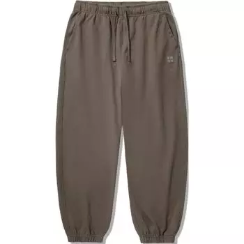 Li Ning Серия Vital Однотонные Спортивные брюки средней посадки Удобные Дышащие Универсальные Зауженные Вязаные Мужские брюки низ Шоколадно-коричневый AKLUA33-3 M