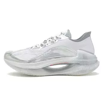Li Ning Shadow 3 противоскользящие износостойкие амортизирующие низкие кроссовки для бега мужские кроссовки серебристый титан ARHQ245-4 41