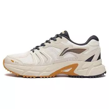 Li Ning Shiguang повседневные износостойкие дышащие низкие кроссовки для бега мужские кроссовки Off-White ARXT005-1 39