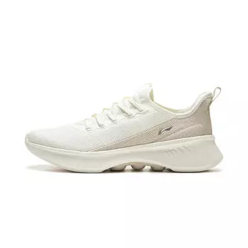 Li Ning Shumai удобные простые нескользящие износостойкие низкие повседневные кроссовки для бега мужские белые AGLU319-1 41