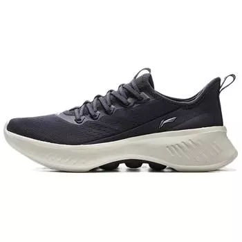 Li Ning Shumai Удобные Универсальные Амортизирующие Износостойкие Низкие Повседневные Кроссовки Мужские Повседневные Кроссовки Горно-синий AGLV021-3 44