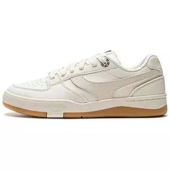 Li Ning синтетическая кожа Zhen Rong 92S удобные универсальные нескользящие износостойкие низкие кроссовки для скейтбординга женские кроссовки бежевые AEPU038-4 37
