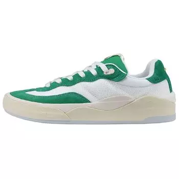 Li Ning Skategeneral прочные дышащие низкие кроссовки для скейтбординга женские кроссовки белые зеленые AEPSA50-4 38
