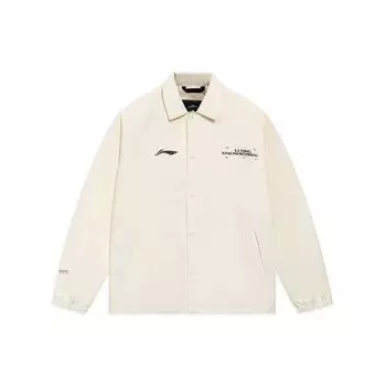 Li-Ning Ski Series с логотипом и отложным воротником, мужская верхняя одежда Off-White AFDR982-4 XL