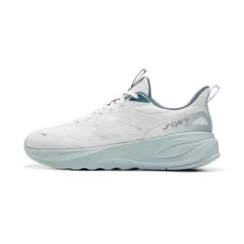 Li Ning Soft Go 2 V4 Удобные универсальные нескользящие прочные повседневные туфли с низким верхом Мужские кроссовки Белые AGLV091-3 39