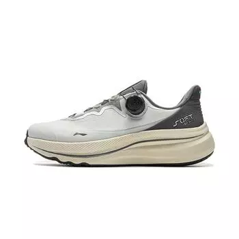 Li Ning Soft Go Max 2 Retro Универсальные Модные Классические Амортизирующие Нескользящие Износостойкие Дышащие Поддерживающие Отскок Низкие Повседневные Туфли AGLV001-7 39