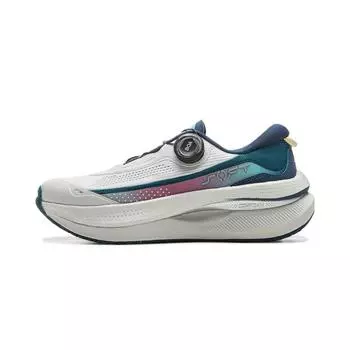 Li Ning Soft Go Max Retro универсальные амортизирующие нескользящие износостойкие дышащие поддерживающие отскок низкие повседневные туфли женские кроссовки AGLU274-1 36