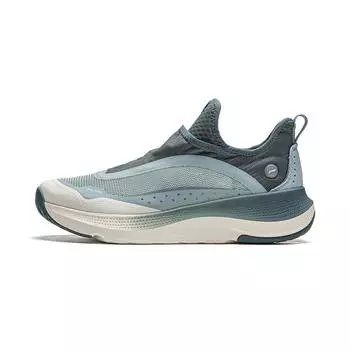 Li-Ning Soft Go Удобные Универсальные Прочные Дышащие Низкие Кроссовки Мужские Кроссовки Серый Синий AGLU153-5 43