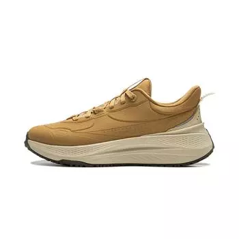 Li-Ning Soft Plus Shield Удобные Универсальные Нескользящие Износостойкие Низкие Повседневные Кроссовки Мужские кроссовки Хаки AGLU229-2 40