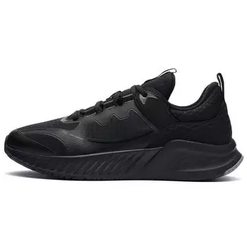 Li Ning Soft Zero Shock Absorbation Low Top Sports Casual Shoes Men Sneakers Black AGLR235-5 39