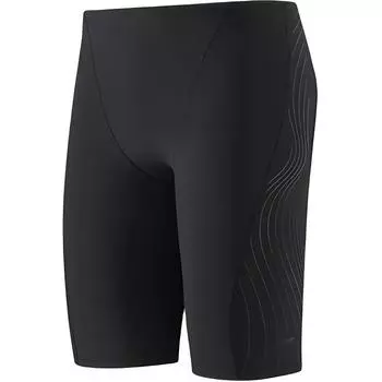 Li-Ning Solid Color Sports Casual Simple Swim Trunks Men swimwear Black LNKW008-1 L