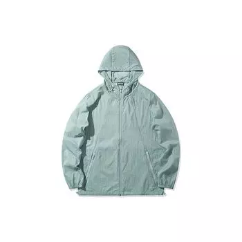 Li-Ning Solid Color Sports Hooded Jacket Men Jackets Green AFDQ207-2