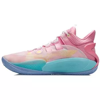 Li-Ning Sonic 9 Low Geranium Pink Turquoise Мужские кроссовки Salt Pink ABAR039-7 47