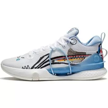 Li-Ning Speed 8 Premium Christmas Men кроссовки белые стандартные-белые синие ABAS005-4 39