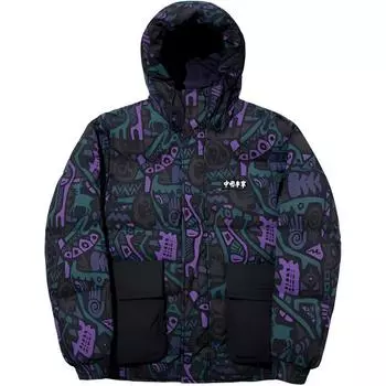 Li Ning Спортивная Повседневная Теплая Пуховая Куртка Унисекс Куртка Черная AYMU549-1 S