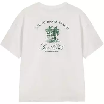 Li Ning Спортивная серия Тренд Принт Буквы Круглый вырез Дышащая Универсальная Свободная Футболка с коротким рукавом Женская футболка Молочно-белый AHSV188-1 S