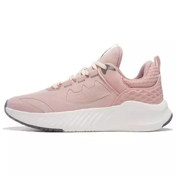 Li-Ning Спортивные повседневные туфли Shock Absorbation Rebound Low-Top Женские кроссовки Fog-Rose-Pink AGLR236-1 35